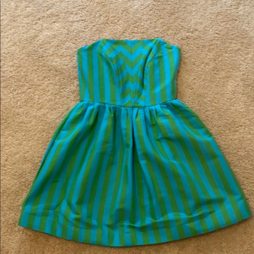 Lilly Pulitzer Striped Cocktail Dress